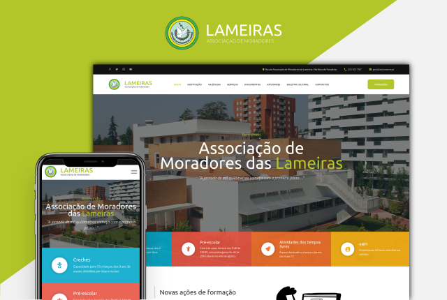 Capa Associação de Moradores das Lameiras